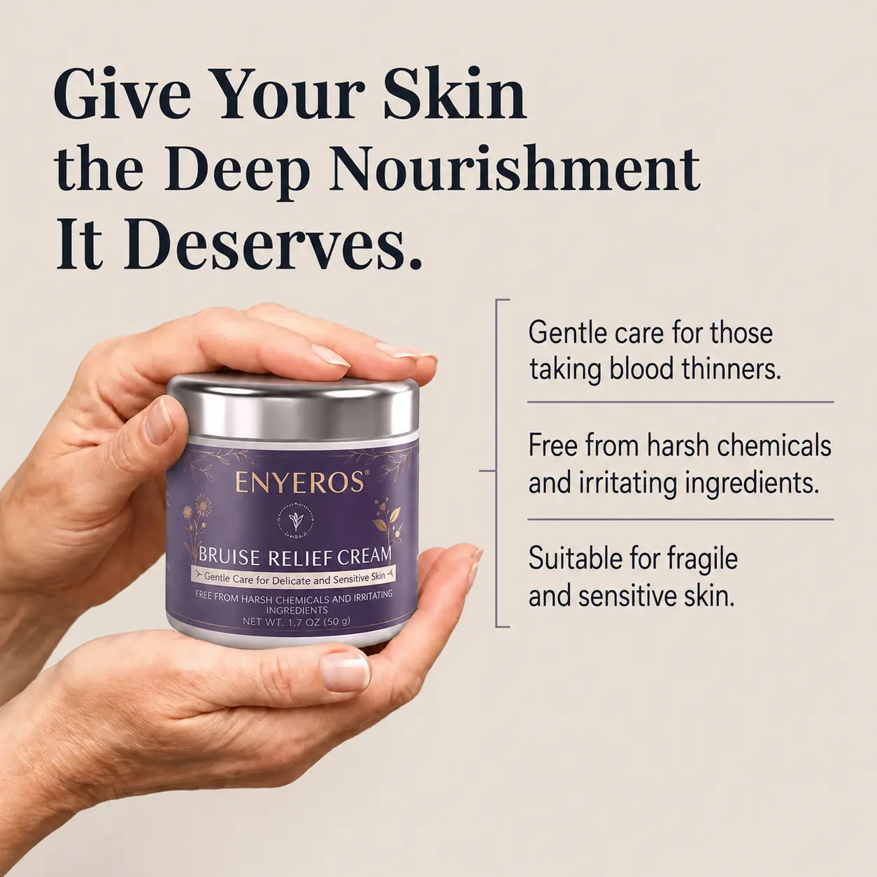 NEYEROS® Bruise Relief & Skin-Strengthening Cream