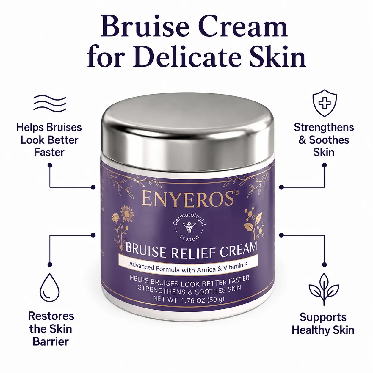 NEYEROS® Bruise Relief & Skin-Strengthening Cream