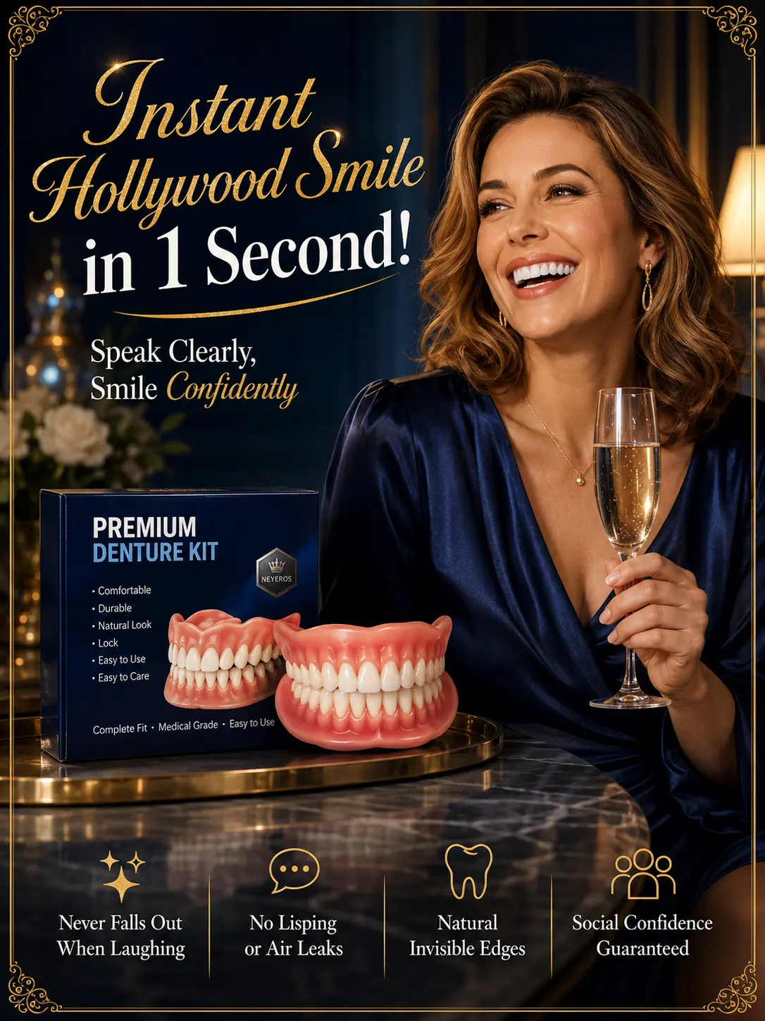 NEYEROS® Complete Denture Care Kit