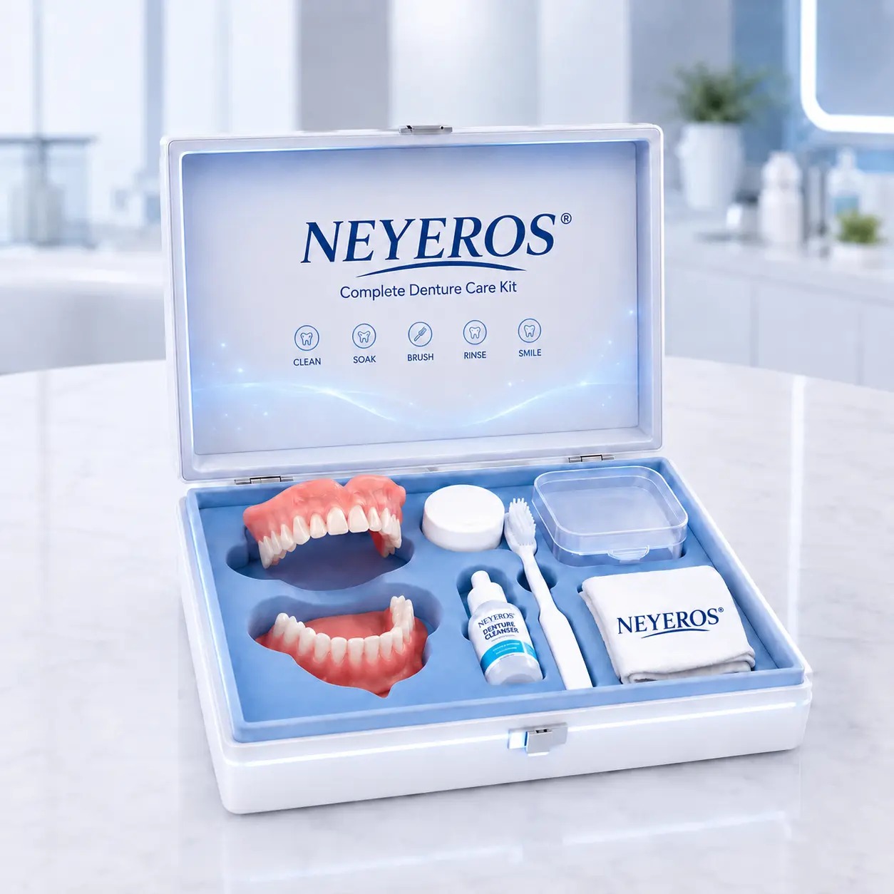 NEYEROS® Complete Denture Care Kit