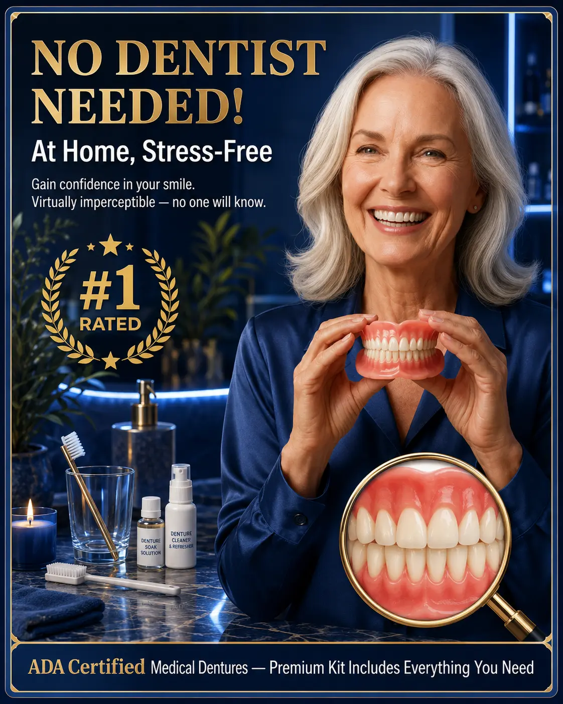 NEYEROS® Complete Denture Care Kit