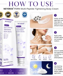 ๐ต๐๐๐๐๐๐ยฎ PDRN Multi-Peptide Massaging Body Roller Cream