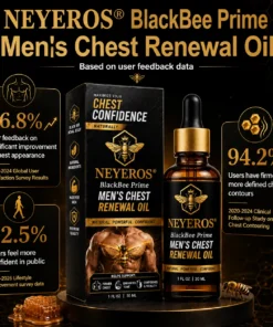 NEYEROS® BlackBee Prime Men's Chest Renewal Oil