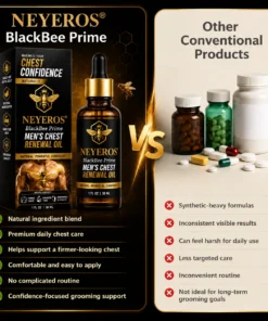 NEYEROS® BlackBee Prime Men's Chest Renewal Oil