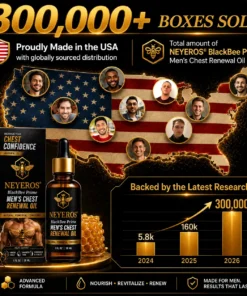 NEYEROS® BlackBee Prime Men's Chest Renewal Oil